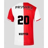 Camiseta Feyenoord Mats Wieffer #20 Primera Equipación Replica 2023-24 mangas cortas
